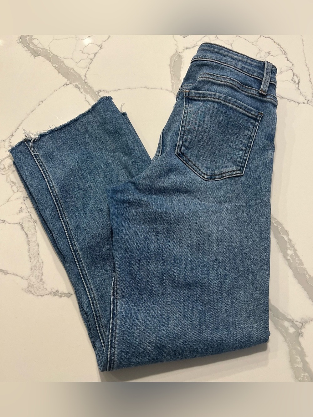 KUT FROM THE KLOTH KELSEY HI-Rise Fab Ab Ankle Flare Jeans - Size 6